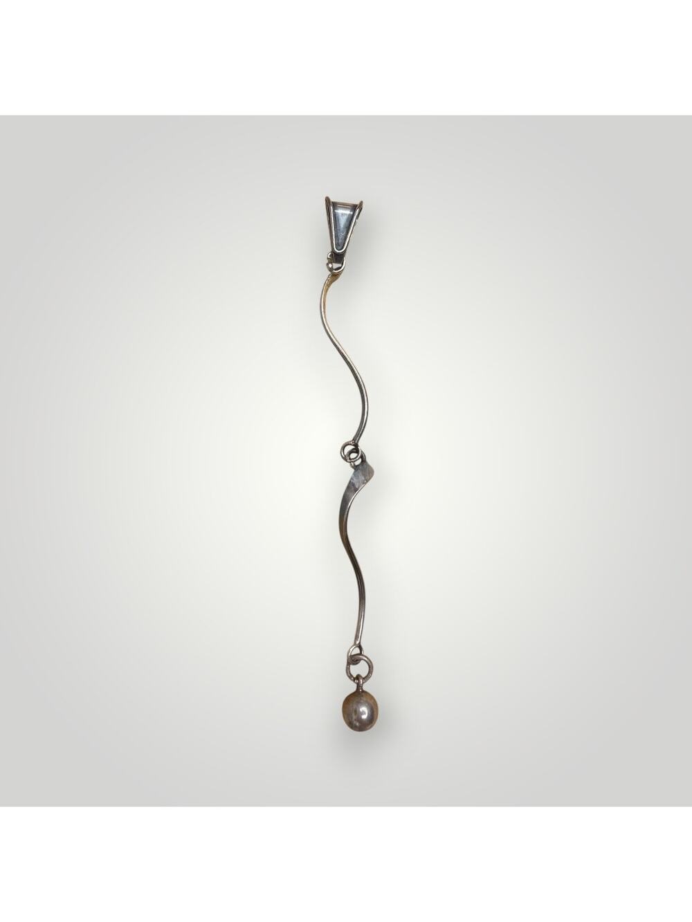 Vintage Sterling Silver 925 Baseball Dangle Pendant Sports Charm